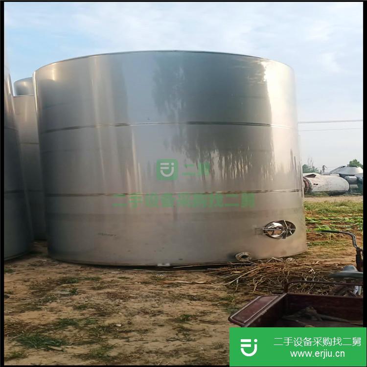 山東出售二手不銹鋼儲罐20立方
