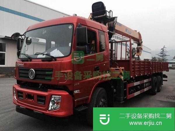 貴州出售二手東風(fēng)12噸隨車吊