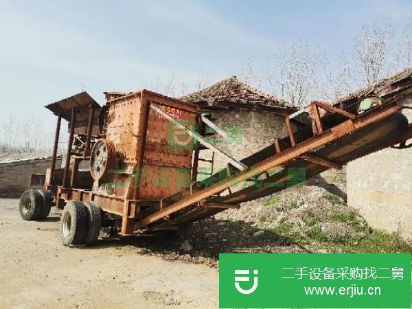 江蘇出售二手移動破碎機