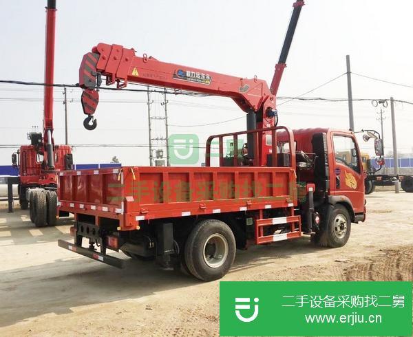 河南出售二手程力5噸4節(jié)臂隨車吊