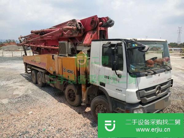 河北出售二手徐工52米泵車