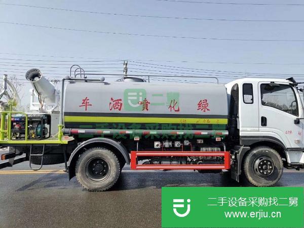 重慶出售二手國六東風12方灑水車