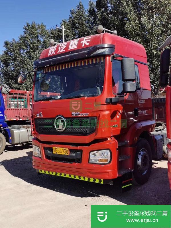 陜西出售二手全保險德龍牽引車，430馬力，原車原版輪胎