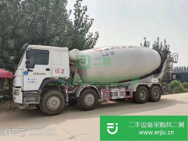 安徽出售二手豪沃國五大20方攪拌車