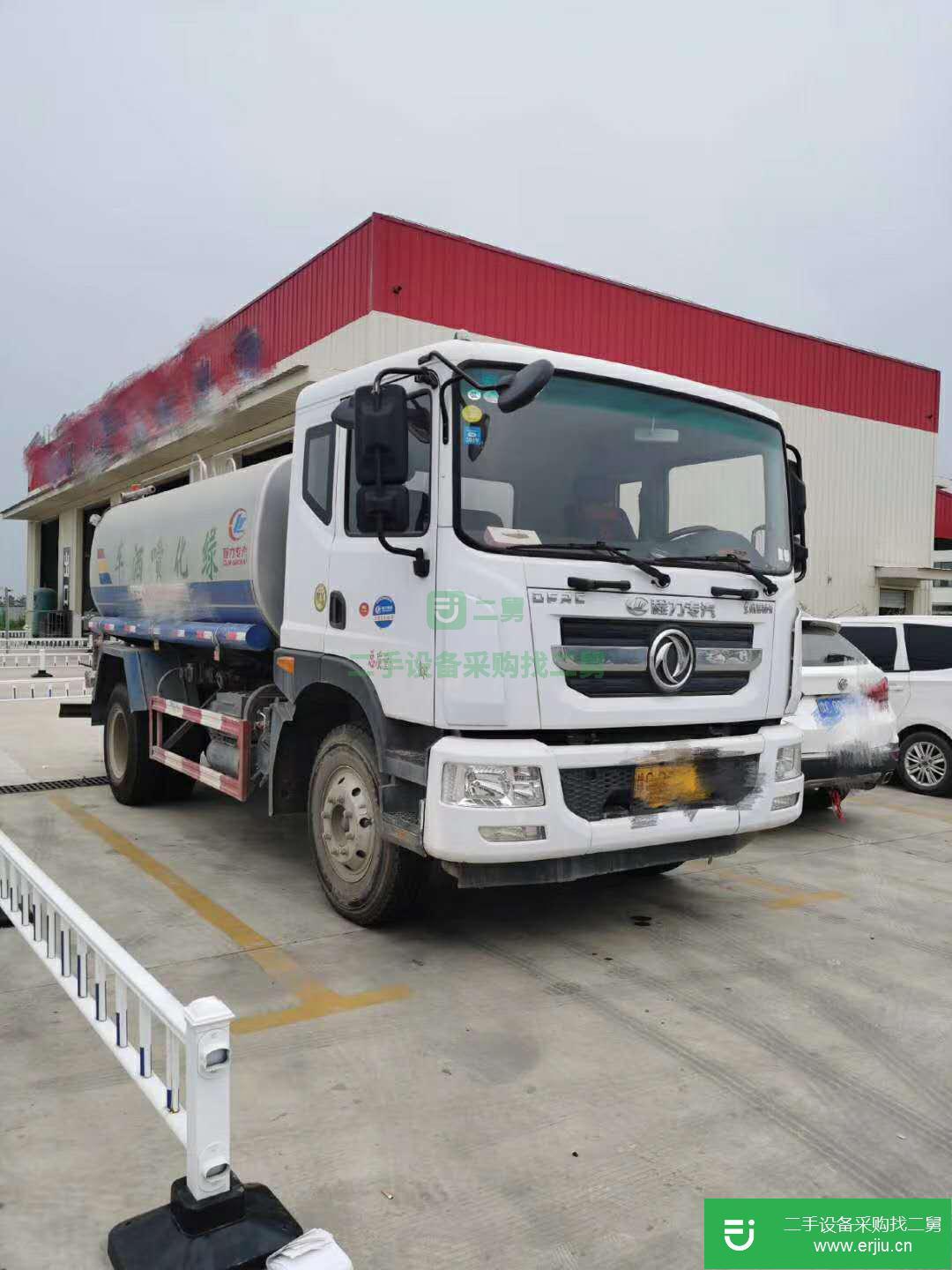 湖北出售二手程力12方灑水車