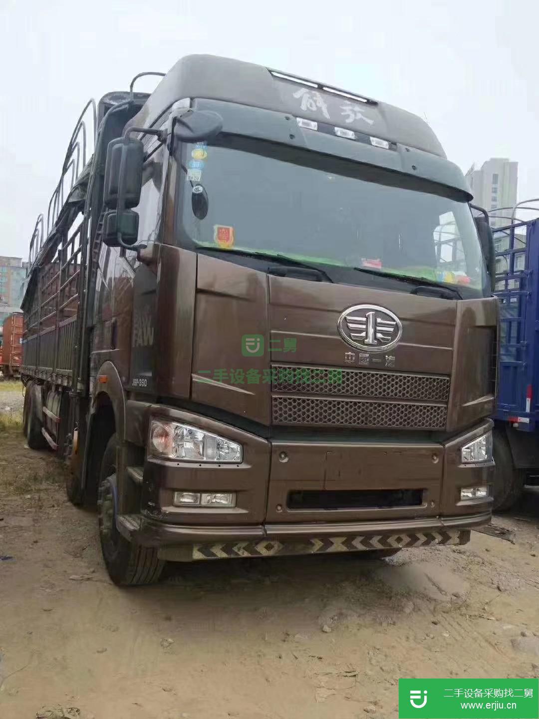 江西出售二手解放J6P高欄載貨車