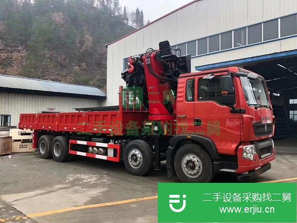 廣東出售二手豪沃隨車吊