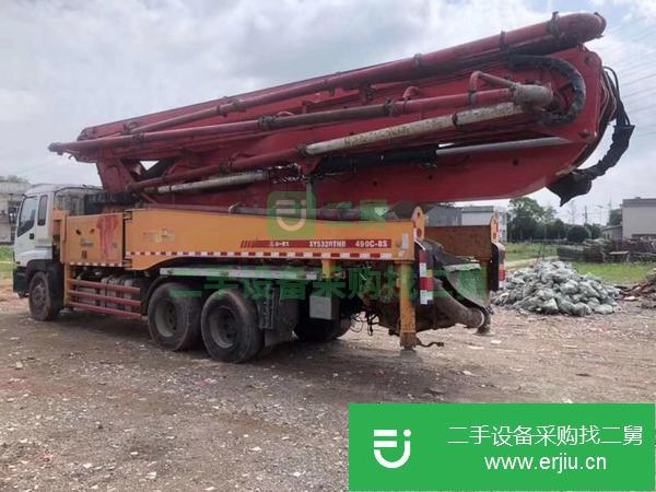 湖南出售二手三一49米泵車