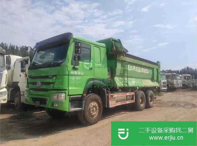山東出售二手豪沃前二后八自卸車