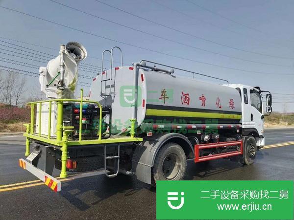 重慶出售二手國六東風12方灑水車