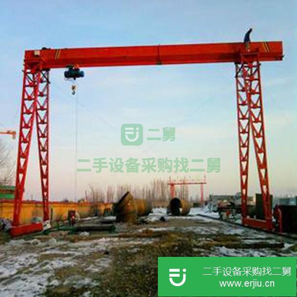 福建出售二手10噸跨度21米龍門吊