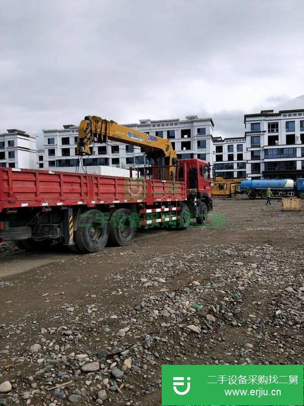 浙江出售二手徐工14噸5節臂隨車吊
