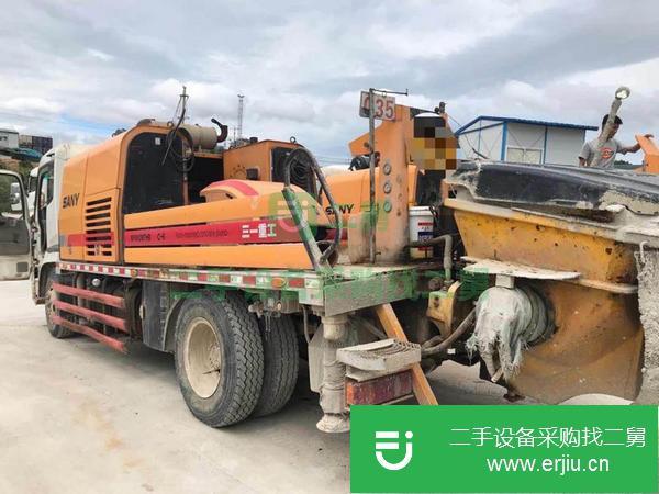 陜西出售二手三一9018車載泵