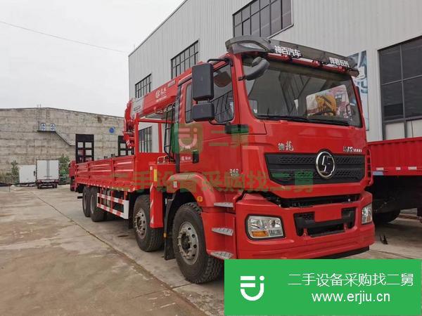 湖北出售二手陜汽德龍隨車吊