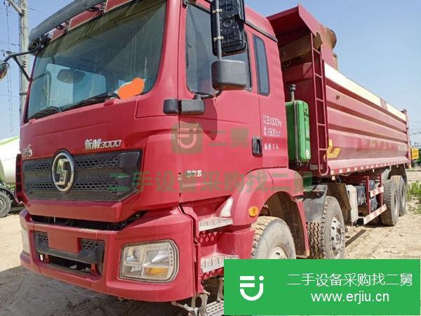山東出售二手德龍前四后八8米自卸車