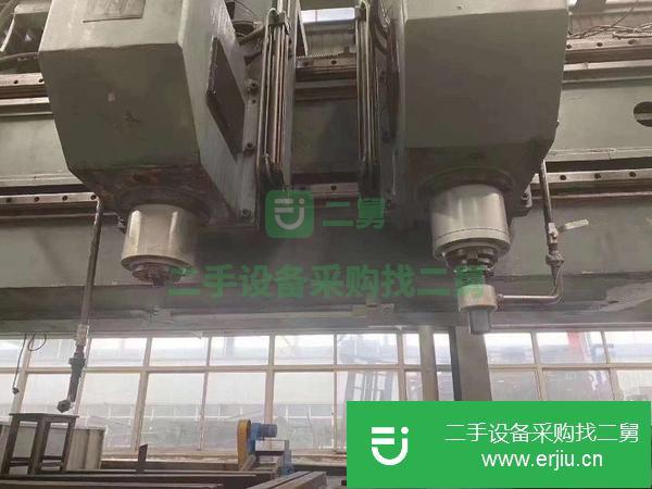 江蘇出售二手山東法因PD4040B-4龍門移動數控鉆床
