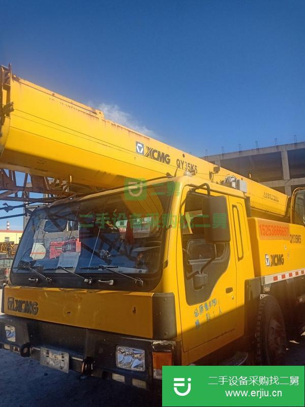 山東出售二手徐工二十五噸吊車