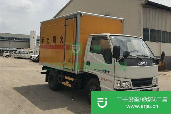 陜西出售二手易燃固體箱式運輸車