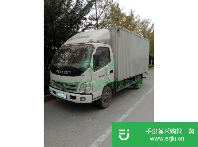 山東出售二手福田奧鈴箱式貨車