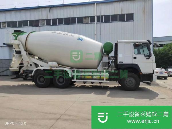 湖北出售二手豪沃后八輪12方攪拌車