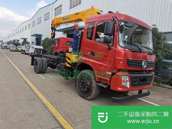 河北出售二手東風單橋8噸隨車吊