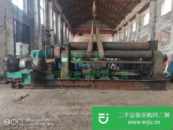 廣東出售二手W11-20*2200機械自動卷板機一臺