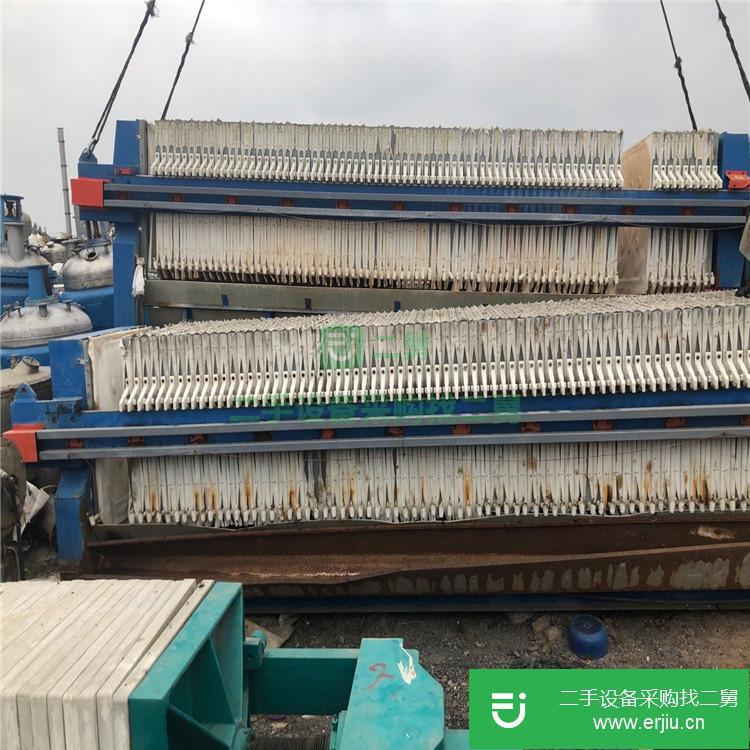 山東出售二手隔膜壓濾機200平方