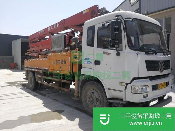 河北出售二手國四31米泵車