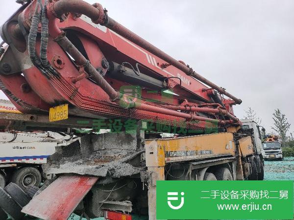 江蘇出售二手三一48米泵車