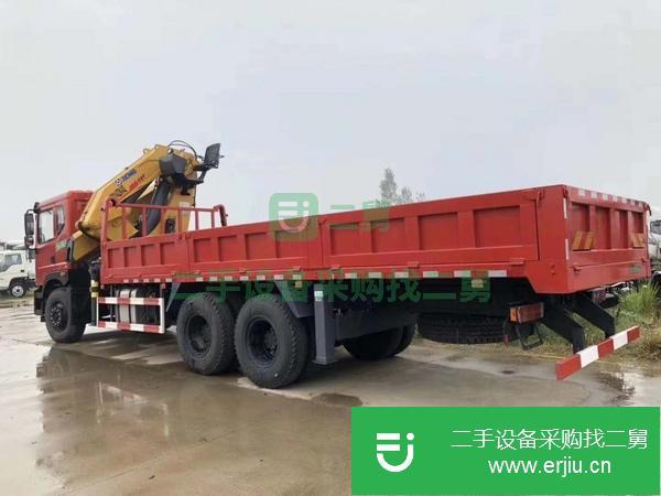 安徽出售二手徐工14噸折臂隨車吊