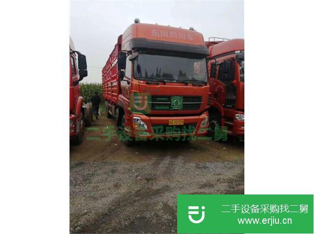 河北出售二手東風(fēng)天龍前四后八高欄載貨車