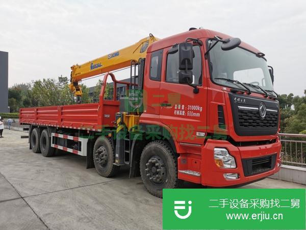 陜西出售二手12噸隨車(chē)吊