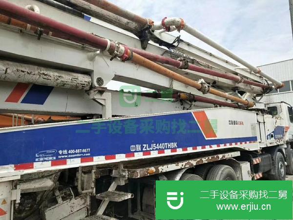 天津出售二手中聯(lián)56米泵車