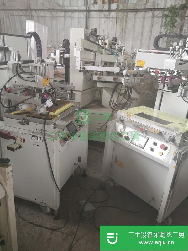廣東出售二手80×100臺面絲印機