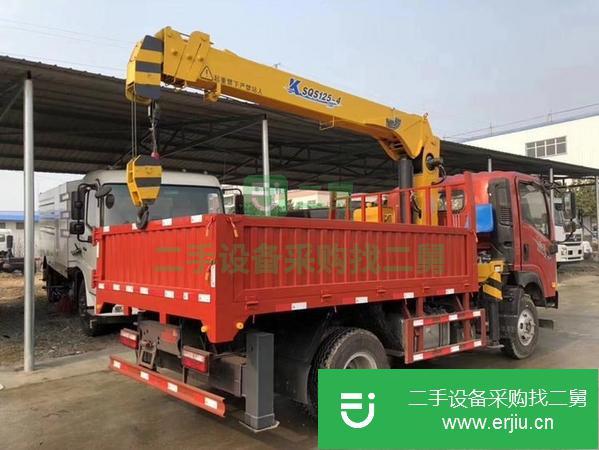 貴州出售二手重汽王牌8噸隨車吊
