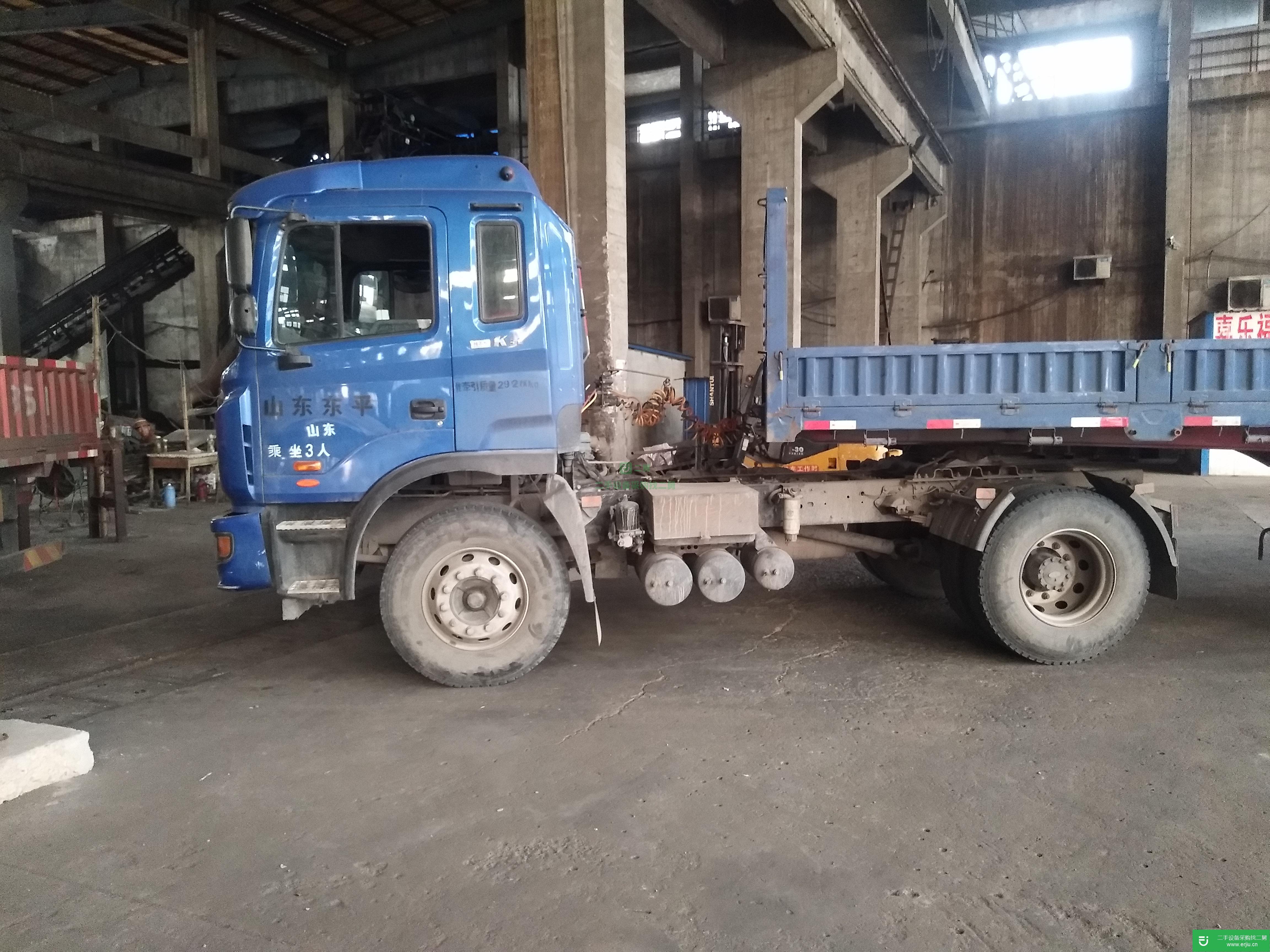 山東出售二手江淮格爾發260馬力半掛車