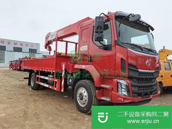 浙江出售二手長興10噸5節臂隨車吊