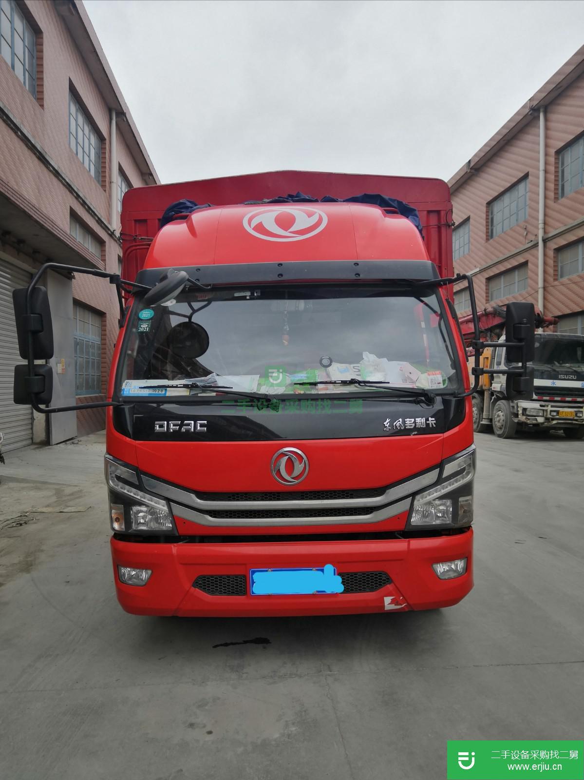 江蘇出售二手東風多利卡箱式貨車