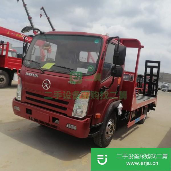 湖北出售二手藍牌平板運輸車