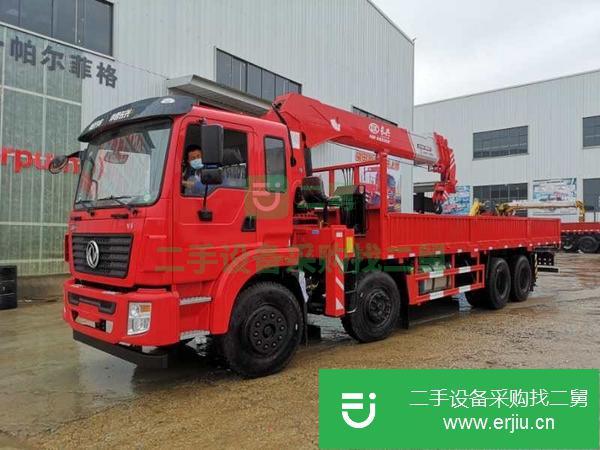 湖北出售二手東風(fēng)錦程前四后八14噸隨車吊