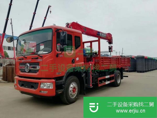 安徽出售二手東風柳汽國五隨車吊8噸