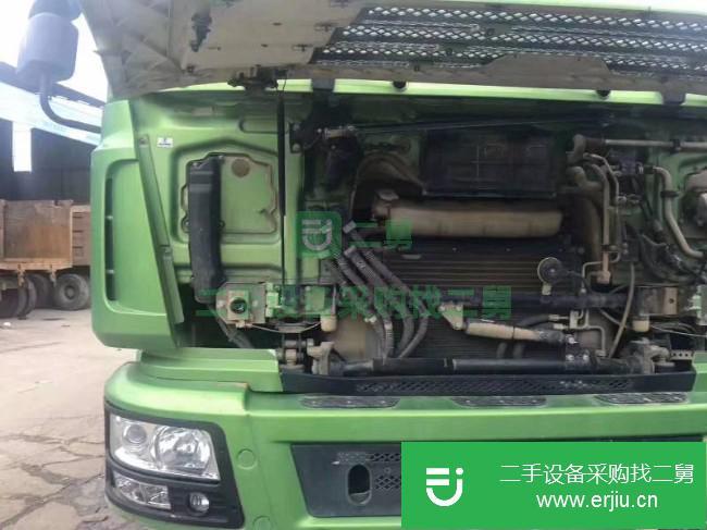 安徽出售二手陜汽重卡后八輪375馬力自卸車