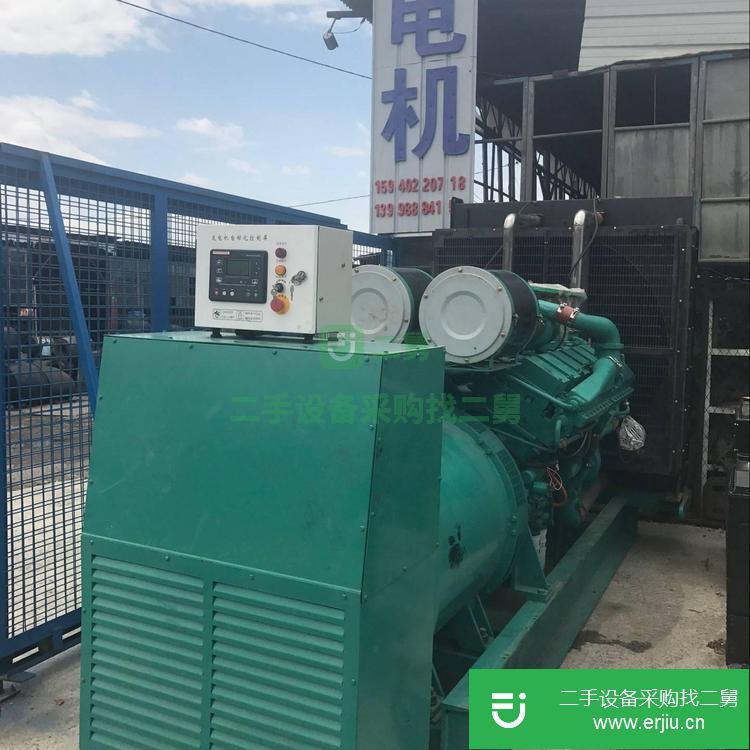 遼寧出售800KW二手柴油發電機組