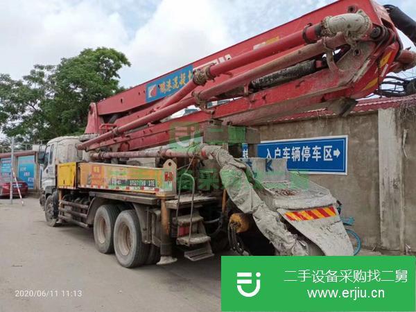 湖南出售二手五十鈴37米泵車