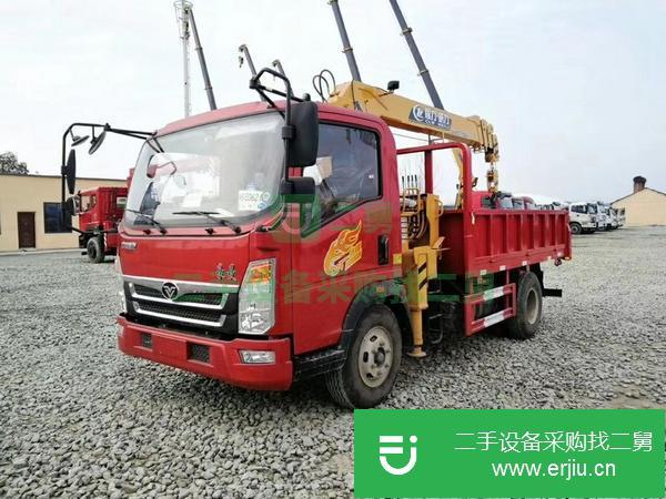 福建出售二手中國重汽5噸隨車吊