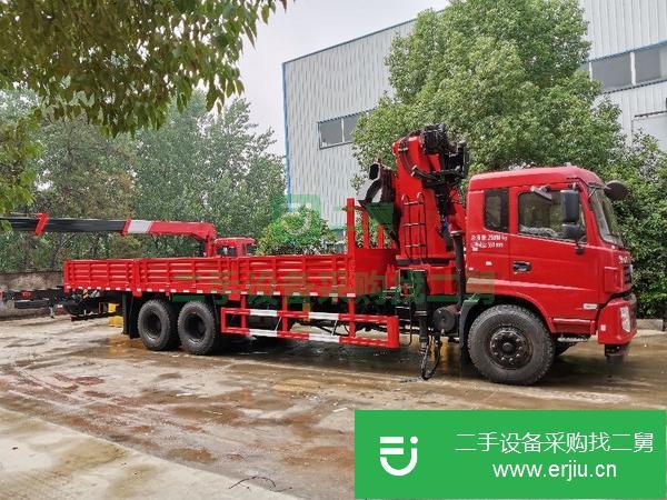 廣東出售二手12噸折臂吊車