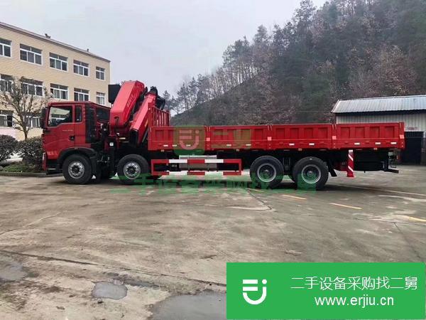 廣東出售二手豪沃隨車吊