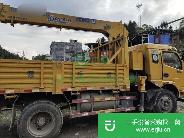 浙江出售二手徐工6.3噸隨車吊