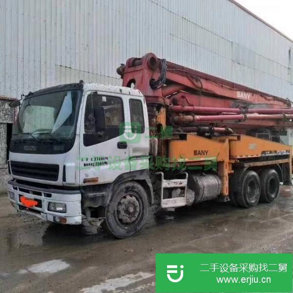 河北出售二手37米泵車
