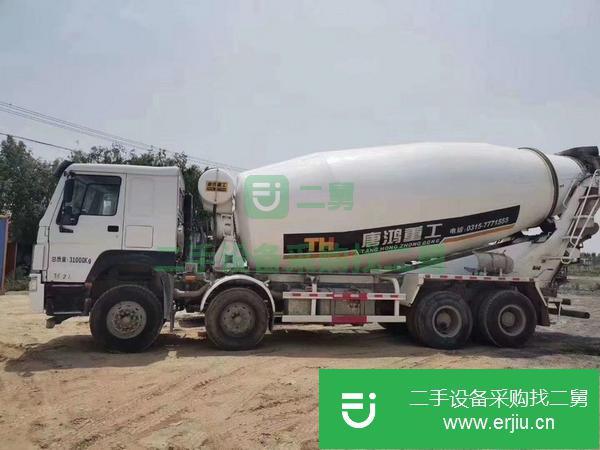 山東出售二手國五攪拌車20立方豪沃
